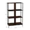 Household Essentials Trellis 6 Compartment Storage Bookshelf